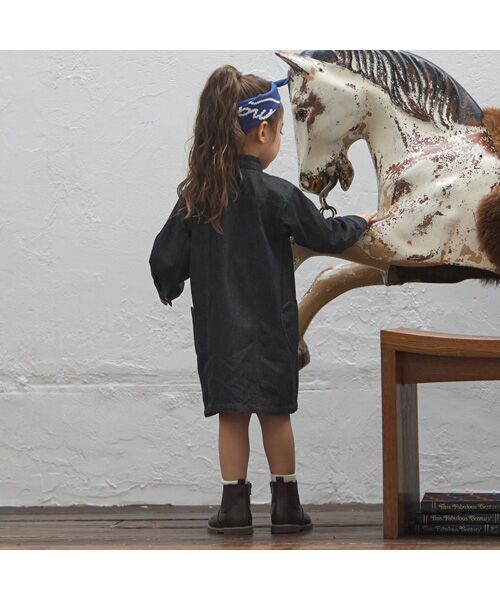 petit main / プティマイン ミニ丈・ひざ丈ワンピース | 【Lee】デニムワンピース | 詳細1