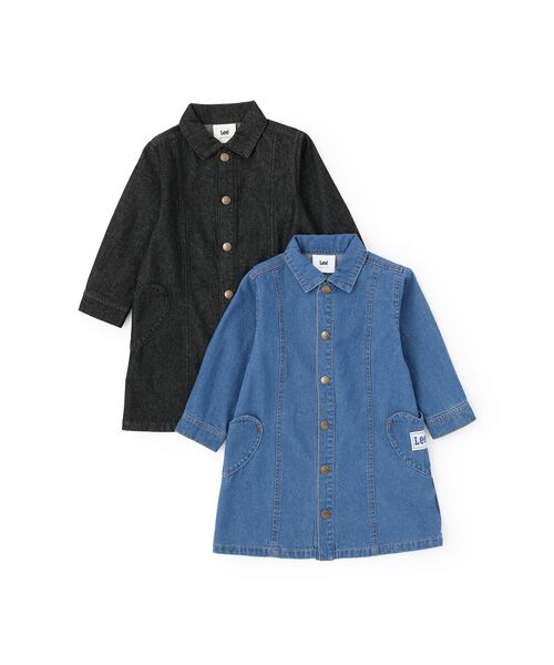 petit main / プティマイン ミニ丈・ひざ丈ワンピース | 【Lee】デニムワンピース | 詳細11