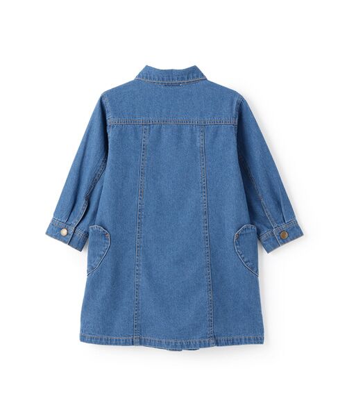 petit main / プティマイン ミニ丈・ひざ丈ワンピース | 【Lee】デニムワンピース | 詳細5