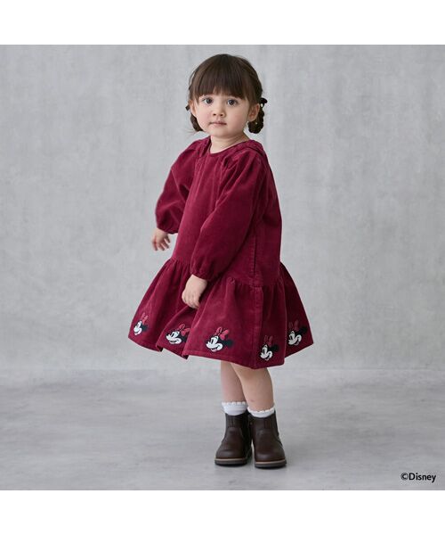 petit main / プティマイン ミニ丈・ひざ丈ワンピース | 【Disney】ｺｰﾃﾞｭﾛｲﾜﾝﾋﾟｰｽ | 詳細3