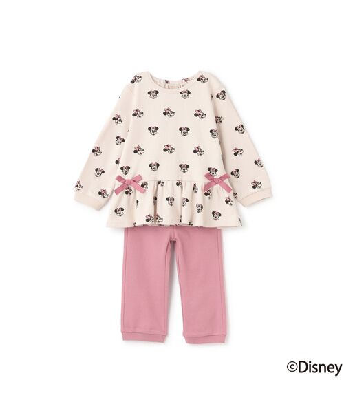 petit main / プティマイン ルームウェア | 【Disney】ペプラム長袖パジャマ | 詳細3
