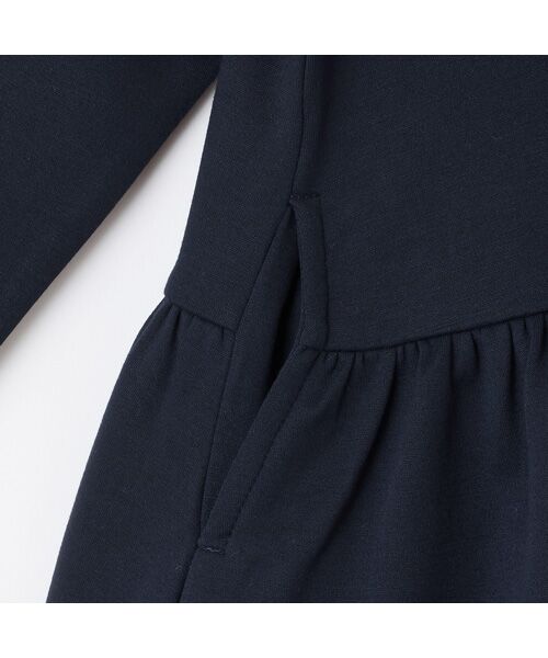 petit main / プティマイン ミニ丈・ひざ丈ワンピース | 【ﾊﾞﾚｴ】前あき衿ﾜﾝﾋﾟｰｽ | 詳細14
