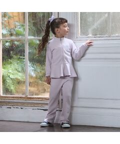 petit main / プティマイン その他トップス | 【ﾊﾞﾚｴ】ﾍﾟﾌﾟﾗﾑｼﾞｯﾌﾟｱｯﾌﾟﾊﾟﾝﾂSET