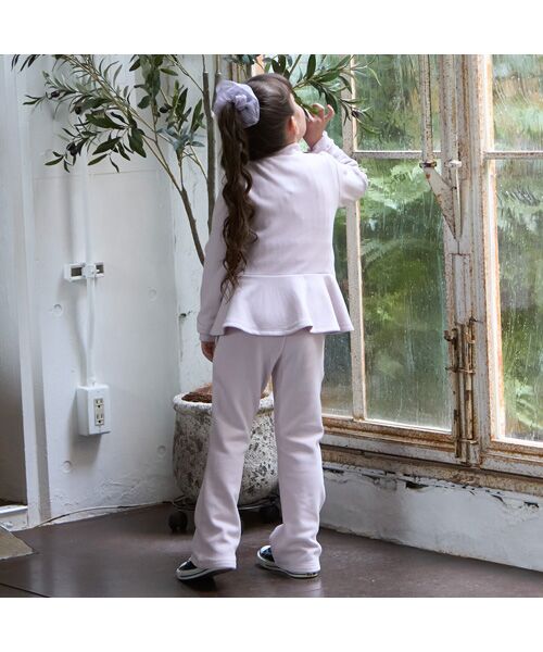 petit main / プティマイン その他トップス | 【バレエ】ペプラムジップアップパンツSET | 詳細1