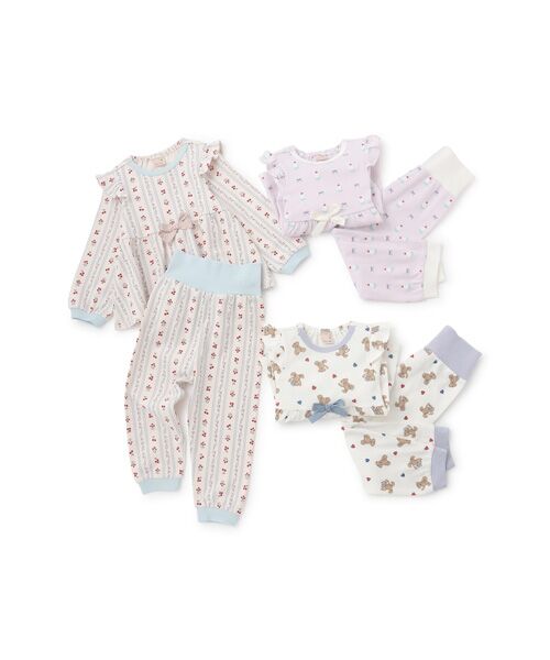 petit main / プティマイン ルームウェア | GIRLSｱｿｰﾄ柄ﾊﾟｼﾞｬﾏ | 詳細11