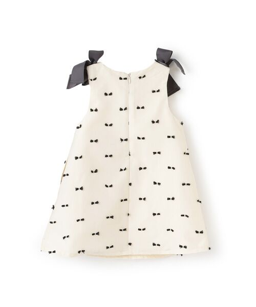 petit main / プティマイン ミニ丈・ひざ丈ワンピース | 【ﾘﾝｸ】肩ﾘﾎﾞﾝｼﾞｬﾝﾊﾟｰｽｶｰﾄ | 詳細10