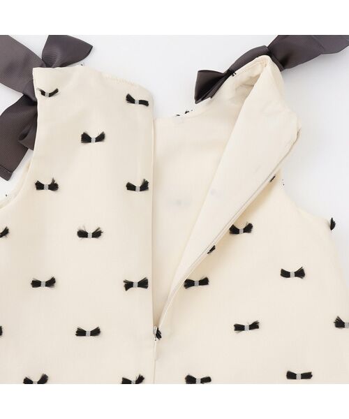 petit main / プティマイン ミニ丈・ひざ丈ワンピース | 【ﾘﾝｸ】肩ﾘﾎﾞﾝｼﾞｬﾝﾊﾟｰｽｶｰﾄ | 詳細16