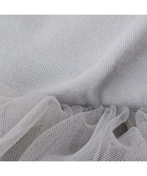 petit main / プティマイン ミニ丈・ひざ丈ワンピース | 【ﾊﾞﾚｴ】ﾁｭｰﾙﾜﾝﾋﾟｰｽ | 詳細13