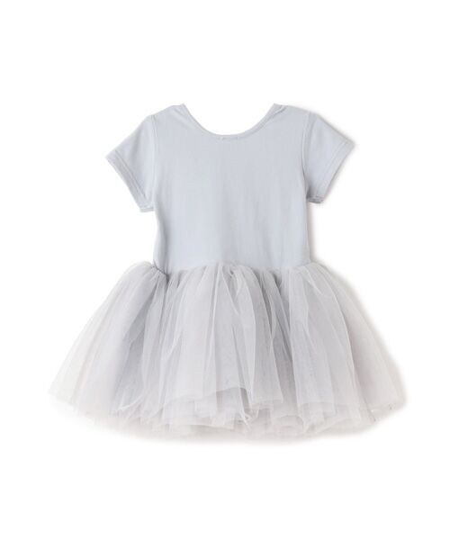 petit main / プティマイン ミニ丈・ひざ丈ワンピース | 【ﾊﾞﾚｴ】ﾁｭｰﾙﾜﾝﾋﾟｰｽ | 詳細6