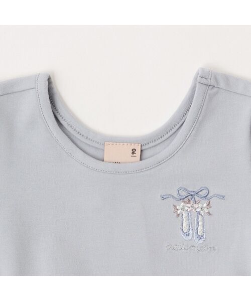 petit main / プティマイン ミニ丈・ひざ丈ワンピース | 【ﾊﾞﾚｴ】ﾁｭｰﾙﾜﾝﾋﾟｰｽ | 詳細7