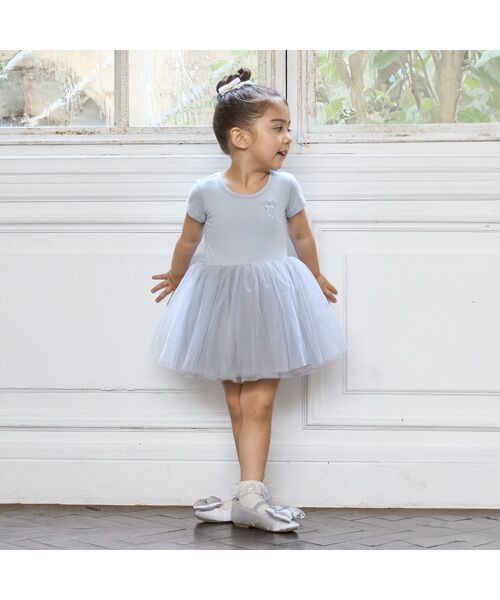 petit main/プティマイン 【ﾊﾞﾚｴ】ﾁｭｰﾙﾜﾝﾋﾟｰｽ L･ﾌﾞﾙ- 120