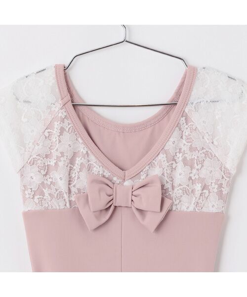 petit main / プティマイン ミニ丈・ひざ丈ワンピース | 【バレエ】レースレオタードセット | 詳細11