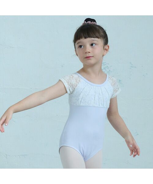 petit main / プティマイン ミニ丈・ひざ丈ワンピース | 【バレエ】レースレオタードセット | 詳細2