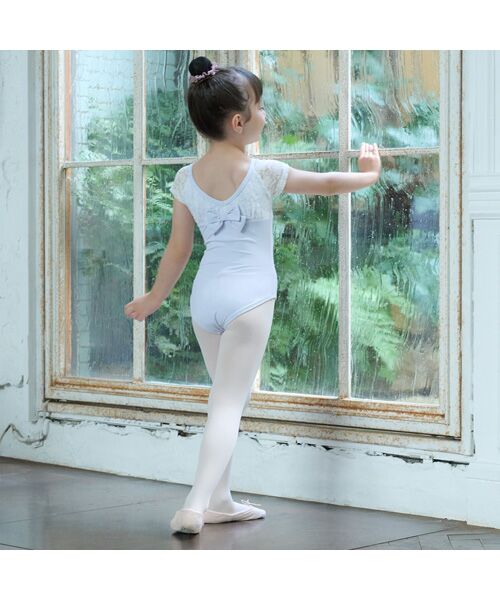 petit main / プティマイン ミニ丈・ひざ丈ワンピース | 【バレエ】レースレオタードセット | 詳細4