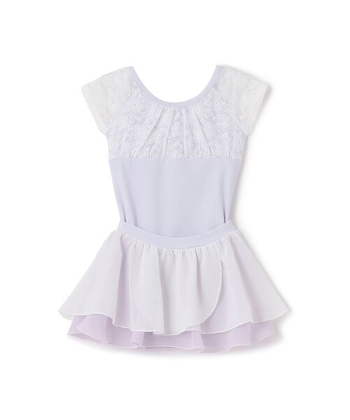 petit main / プティマイン ミニ丈・ひざ丈ワンピース | 【バレエ】レースレオタードセット | 詳細5