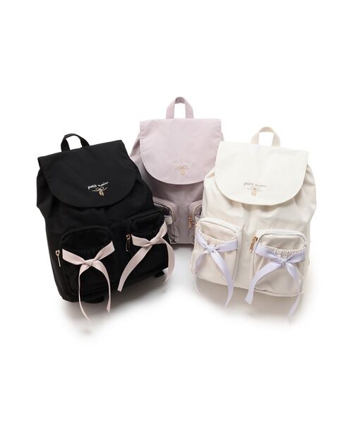 petit main / プティマイン リュック・バックパック | 【ﾊﾞﾚｴ】ﾎﾟｹｯﾄﾘﾎﾞﾝﾘｭｯｸ | 詳細14