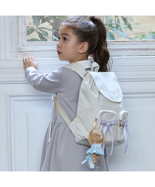 petit main / プティマイン リュック・バックパック | 【ﾊﾞﾚｴ】ﾎﾟｹｯﾄﾘﾎﾞﾝﾘｭｯｸ | 詳細2