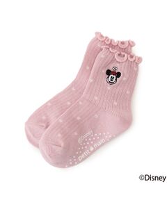 petit main / プティマイン ソックス | 【Disney】ﾐﾆｰ刺繍靴下