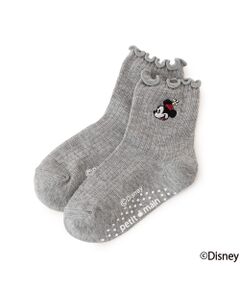 petit main / プティマイン ソックス | 【Disney】ﾐﾆｰ刺繍靴下