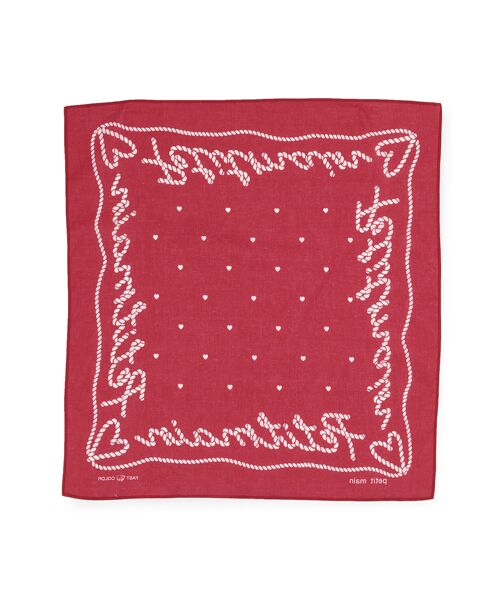 petit main / プティマイン バンダナ・スカーフ | ｱｿｰﾄ柄ﾊﾞﾝﾀﾞﾅ | 詳細9