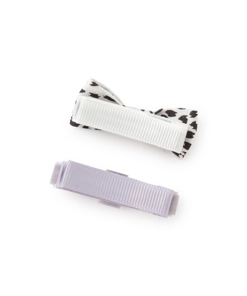 petit main / プティマイン ヘアピン | ﾘﾎﾞﾝﾍｱｸﾘｯﾌﾟ 2P | 詳細1