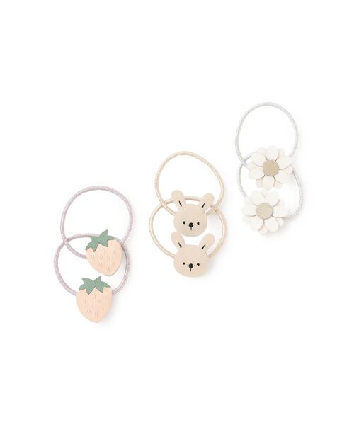 petit main / プティマイン ヘアゴム・シュシュ | ｱｿｰﾄﾓﾁｰﾌﾍｱｺﾞﾑ 2P | 詳細3