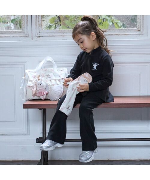 petit main / プティマイン ポーチ | 【ﾊﾞﾚｴ】裏ﾒｯｼｭ巾着 | 詳細1