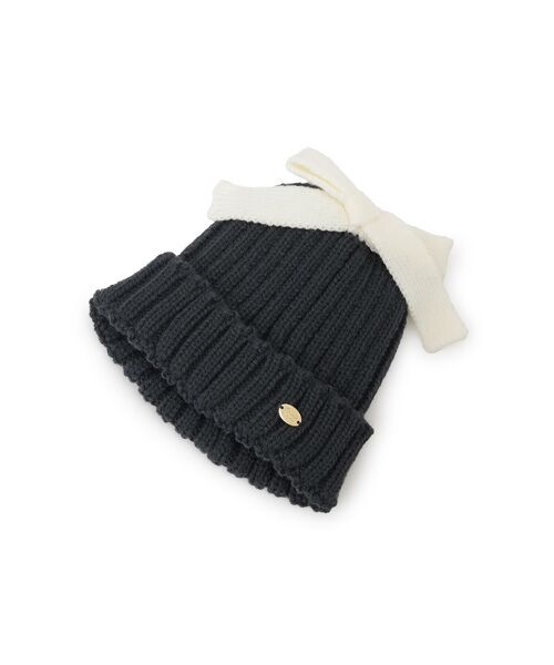petit main / プティマイン ニットキャップ | ﾘﾎﾞﾝﾆｯﾄ帽 | 詳細2