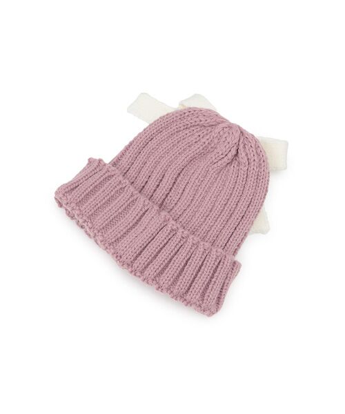 petit main / プティマイン ニットキャップ | ﾘﾎﾞﾝﾆｯﾄ帽 | 詳細3