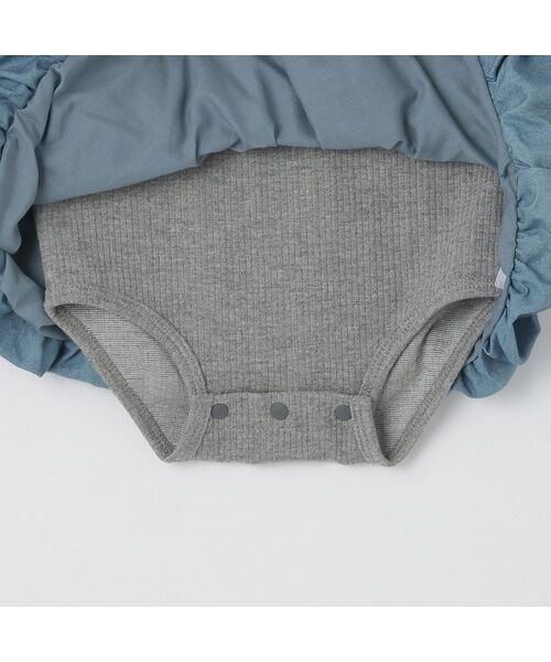 petit main / プティマイン ロンパース | 襟付きﾊﾞﾙｰﾝSKﾛﾝﾊﾟｰｽ | 詳細10