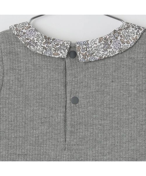 petit main / プティマイン ロンパース | 襟付きﾊﾞﾙｰﾝSKﾛﾝﾊﾟｰｽ | 詳細11