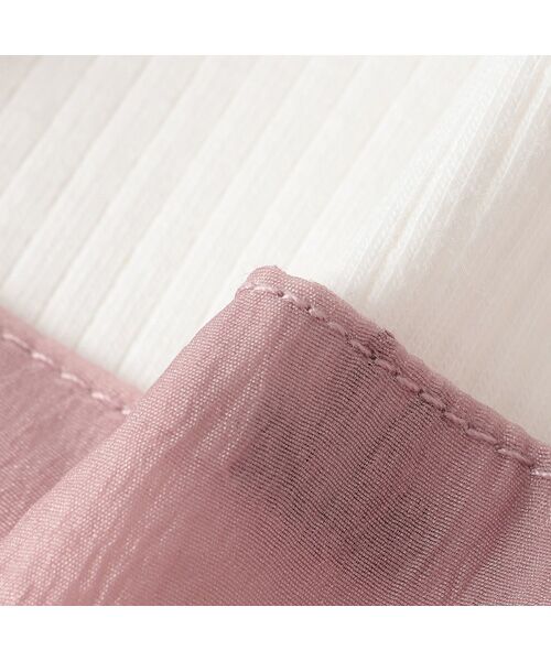 petit main / プティマイン ロンパース | ﾘﾎﾞﾝ刺繍OPｾｯﾄｱｯﾌﾟ | 詳細12