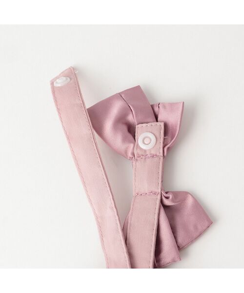 petit main / プティマイン ロンパース | ﾘﾎﾞﾝ刺繍OPｾｯﾄｱｯﾌﾟ | 詳細7