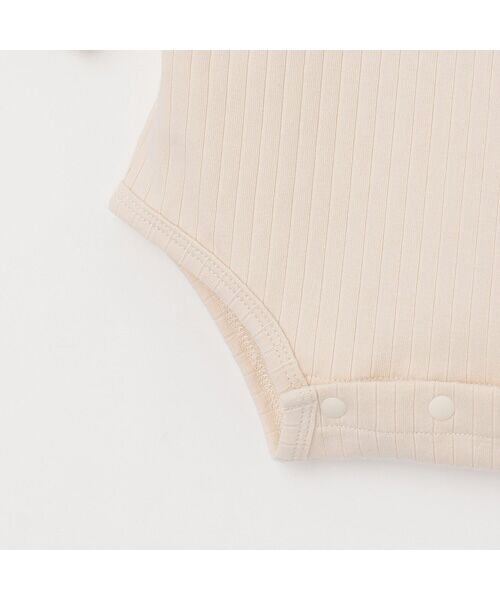 petit main / プティマイン ロンパース | お花ﾁｭｰﾙ長袖OPｾｯﾄ | 詳細10