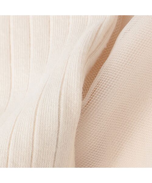 petit main / プティマイン ロンパース | お花ﾁｭｰﾙ長袖OPｾｯﾄ | 詳細11