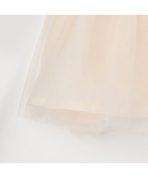 petit main / プティマイン ロンパース | お花ﾁｭｰﾙ長袖OPｾｯﾄ | 詳細6