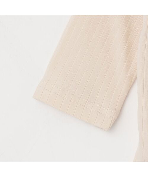 petit main / プティマイン ロンパース | お花ﾁｭｰﾙ長袖OPｾｯﾄ | 詳細9