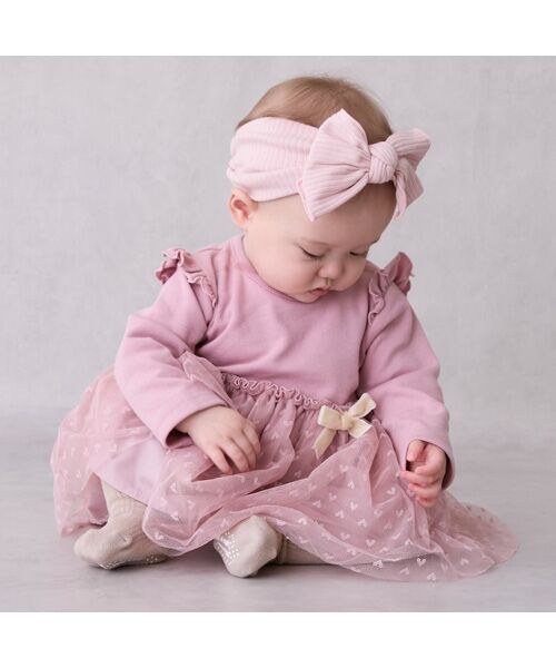 andrea&co. チュールドッキングロンパース andrea&co. チュールドッキングロンパース