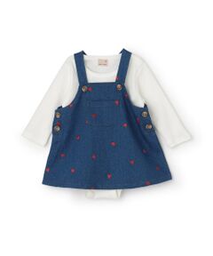 petit main / プティマイン ロンパース | 【ﾘﾝｸ】刺繍ｻﾛﾍﾟSKｾｯﾄｱｯﾌﾟ