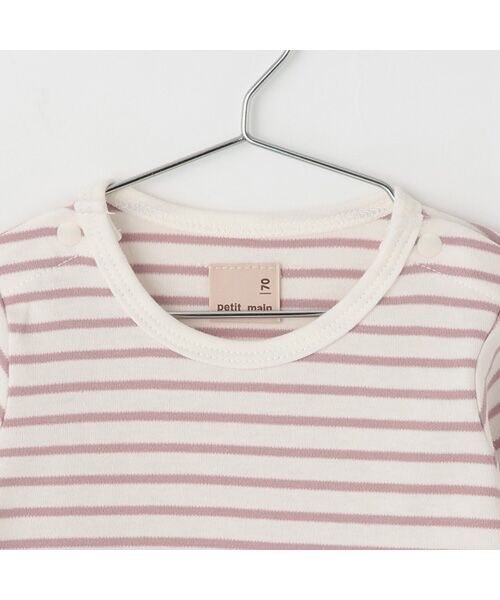 petit main / プティマイン ロンパース | ﾚｰｽｽﾀｲ付きﾛﾝﾊﾟｰｽ | 詳細3