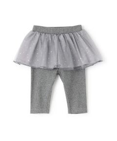 petit main / プティマイン ベビー・キッズウエア | ｽｶｰﾄ付きﾚｷﾞﾝｽ