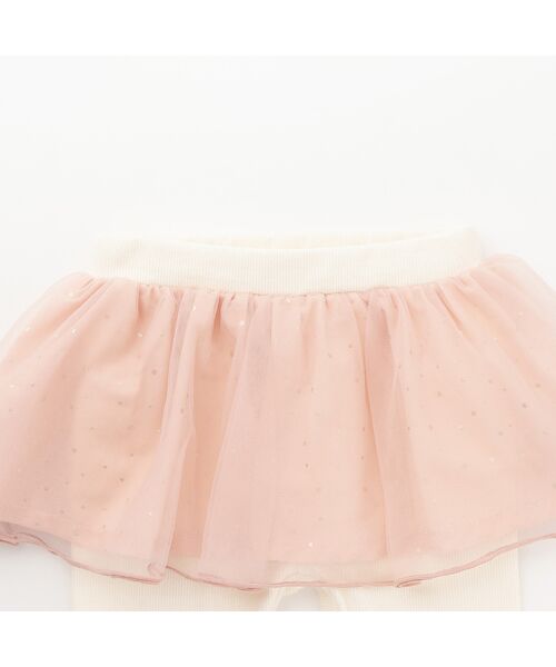 petit main / プティマイン ベビー・キッズウエア | ｽｶｰﾄ付きﾚｷﾞﾝｽ | 詳細2