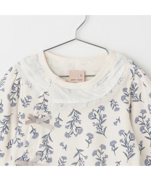 petit main / プティマイン ロンパース | 【弱酸性】ﾌﾘﾙ襟2WAYｵｰﾙ | 詳細3