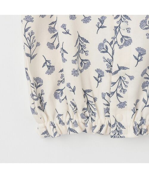 petit main / プティマイン ロンパース | 【弱酸性】ﾌﾘﾙ襟2WAYｵｰﾙ | 詳細5