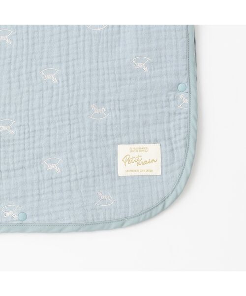 petit main / プティマイン ベビー・キッズグッズ | 刺繍6重ｶﾞｰｾﾞｽﾘｰﾊﾟｰ | 詳細4