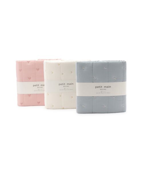 petit main / プティマイン ベビー・キッズグッズ | ｷﾙﾄ刺繍敷きﾊﾟｯﾄ | 詳細4