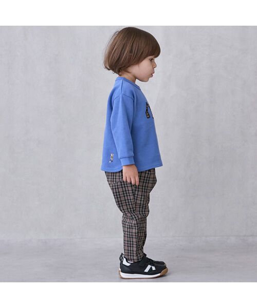 petit main / プティマイン その他パンツ | チェックストレッチパンツ | 詳細1