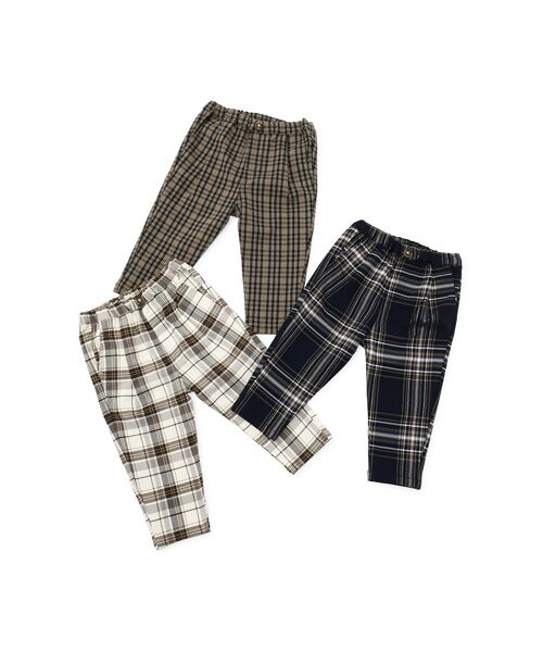 petit main / プティマイン その他パンツ | チェックストレッチパンツ | 詳細13
