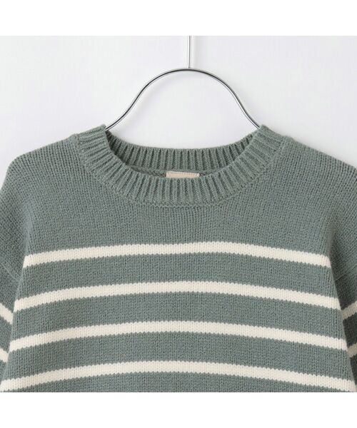 petit main / プティマイン ニット・セーター | 【ウォッシャブル】ボーダーニット | 詳細7