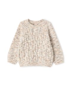 petit main / プティマイン ニット・セーター | 【ｳｫｯｼｬﾌﾞﾙ】MIX糸ﾆｯﾄ